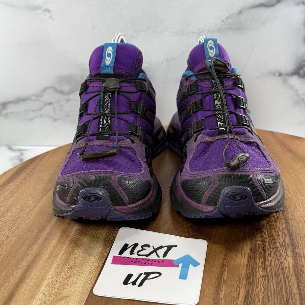 Women’s size 7-Salomon Mission XR 3 Trail Hiking Running Purple Outdoor Shoes - Picture 2 of 9